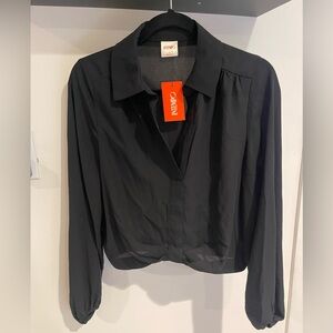 Black long sleeve shirt